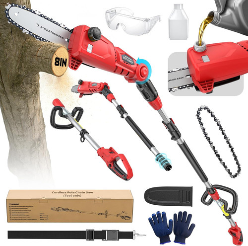 Electric pole saw - pole, compatible