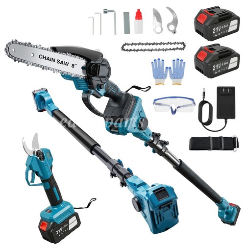 Cordless pole saw - 4-in-1,